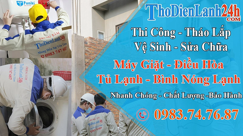 Sửa Điện Lạnh Gọi Thợ Điện Lạnh 24h